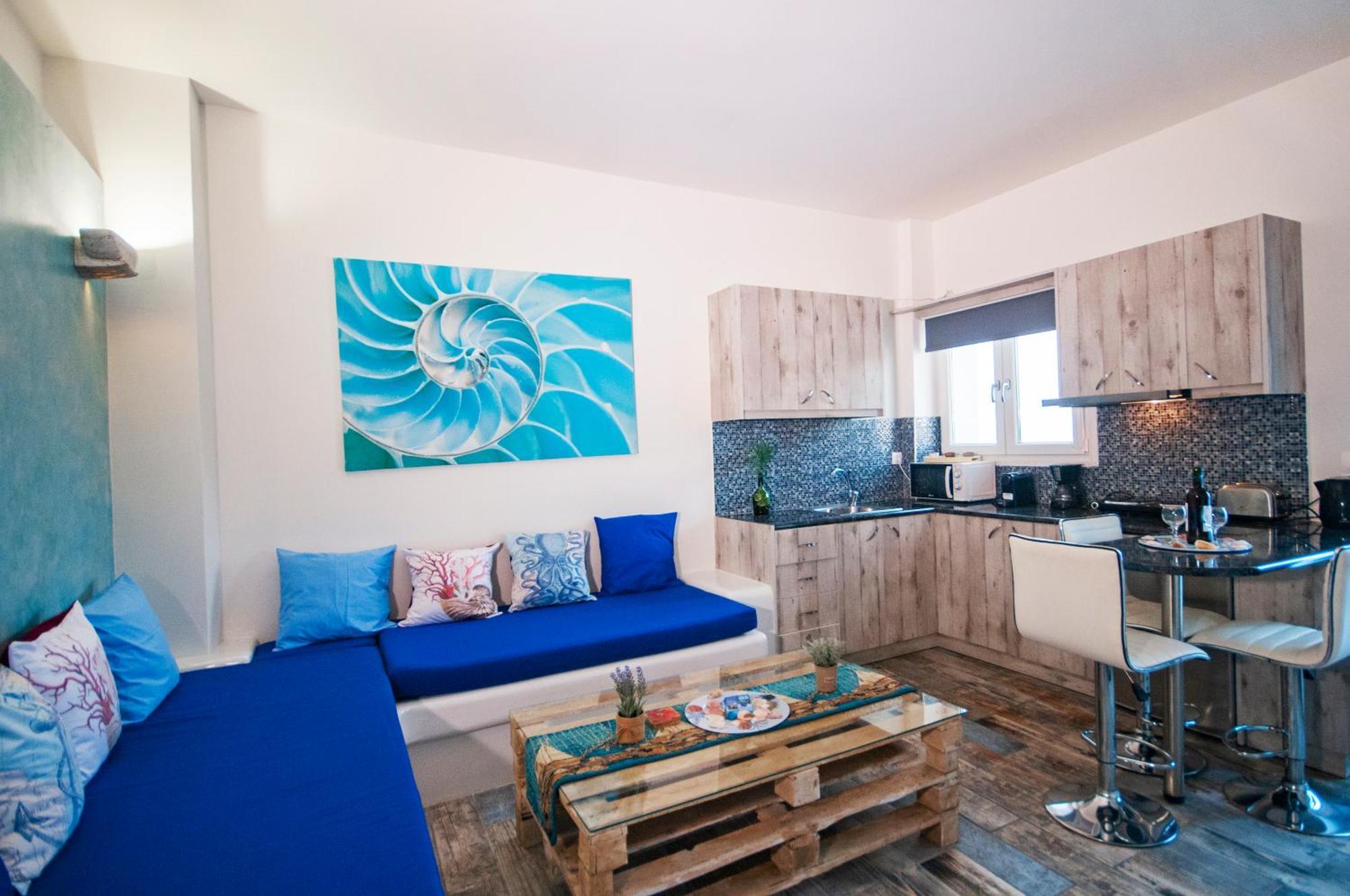 Apartamento Blue Dream - Santorini Kamári Exterior foto