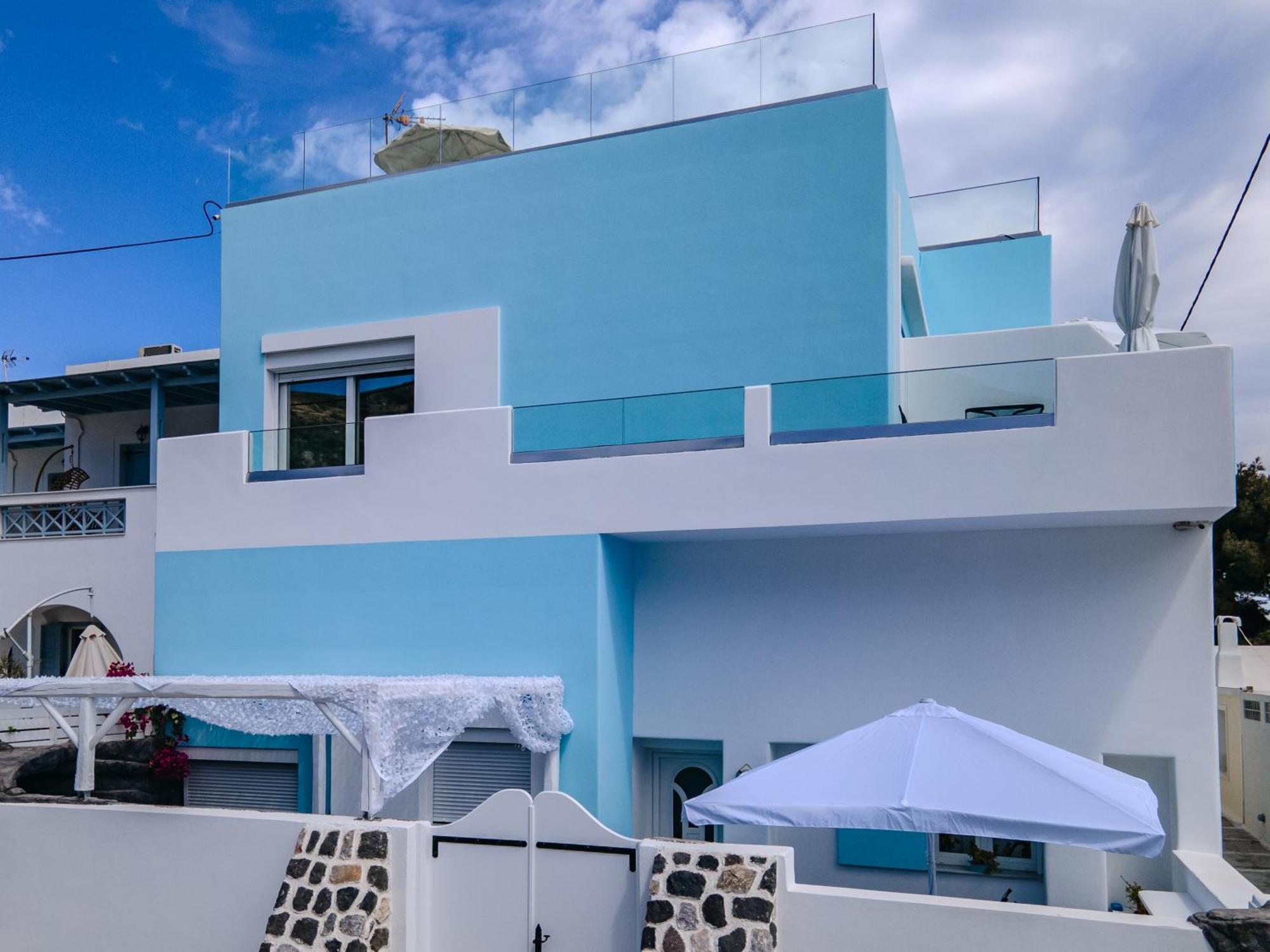 Apartamento Blue Dream - Santorini Kamári Exterior foto